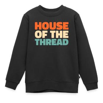 Machine à coudre Machine à coudre - Sweat Premium enfant bio - noir - Devant - AI Model Kid Female (0cm)