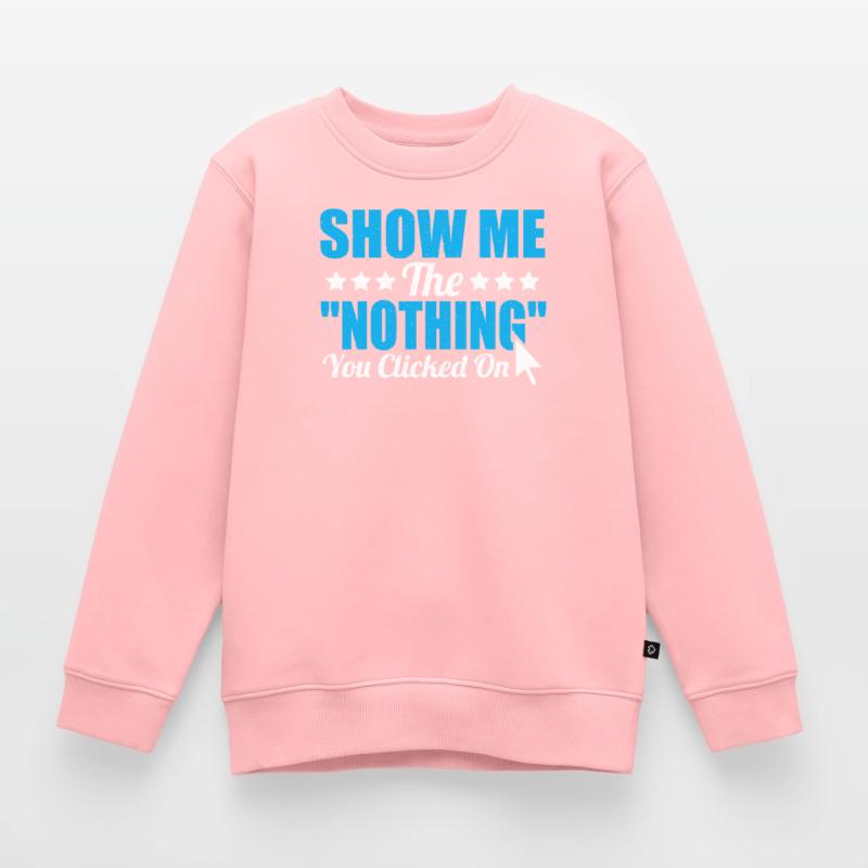 Computer Hacker Cyber Hacker Computer Programmer Kids Premium Organic Sweatshirt
