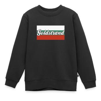 Sables d’or Bulgarie - Sweat Premium enfant bio - noir - Devant - AI Model Kid Female (0cm)