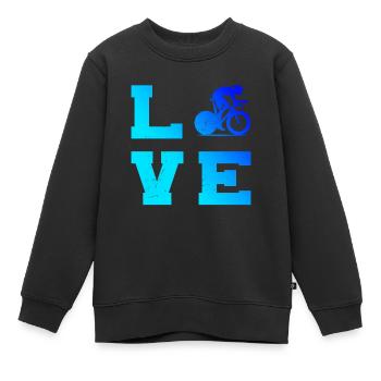 Vélo de route Vélo de route Vélo de route pour femme Vélo de route - Sweat Premium enfant bio - noir - Devant - AI Model Kid Female (0cm)