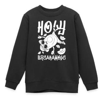 Breakdance Breakdancer Breakdancing - Kinder Premium Organic Sweatshirt - Schwarz - Vorne - AI Model Kid Female (0cm)