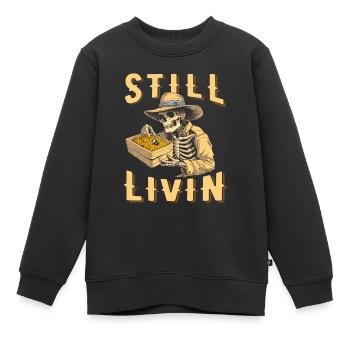 Imker Bienenzüchter - Kinder Premium Organic Sweatshirt - Schwarz - Vorne - AI Model Kid Female (0cm)