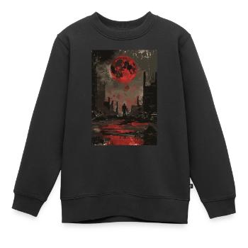 Die Zehn der Kelche Tarot - Kinder Premium Organic Sweatshirt - Schwarz - Vorne - AI Model Kid Female (0cm)