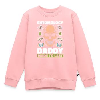 Entomologie Entomologe Insekt Schädel - Kinder Premium Organic Sweatshirt - Rosa - Vorne - AI Model Kid Female (0cm)