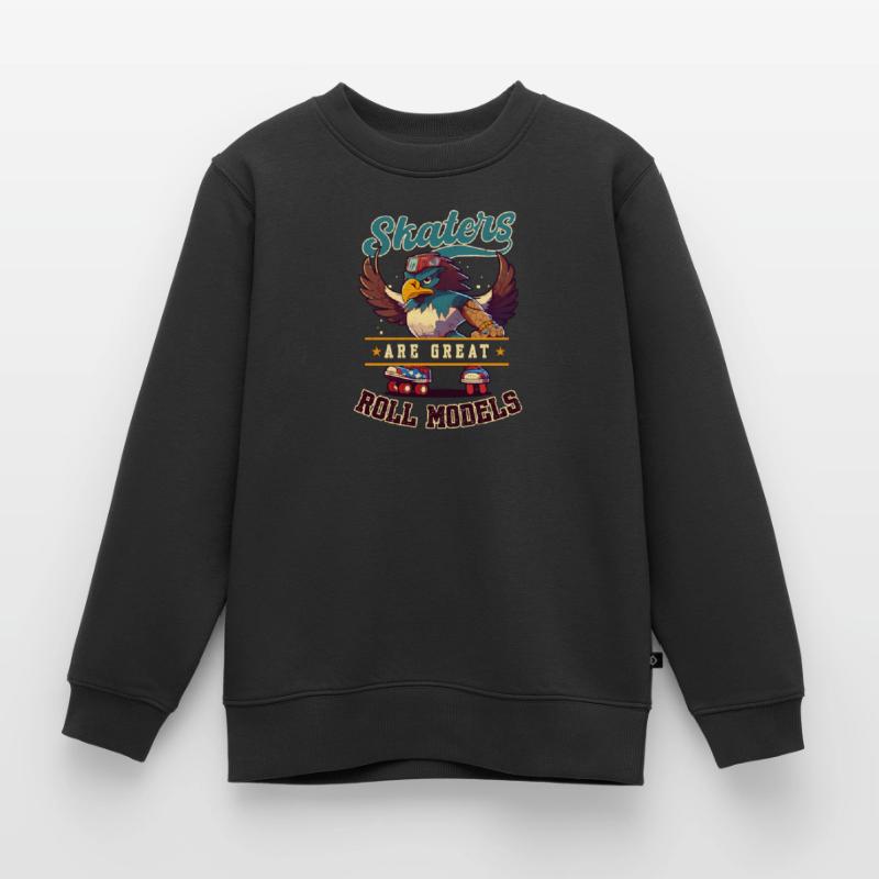 Roller Derby Skaters Great Roll Model Eagle Kids Premium Organic Sweatshirt