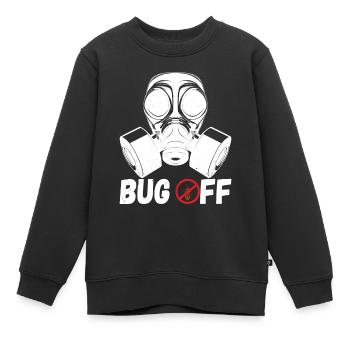Exterminateur de lutte antiparasitaire - Sweat Premium enfant bio - noir - Devant - AI Model Kid Female (0cm)