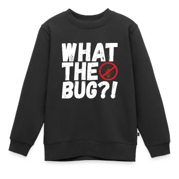 Exterminateur de lutte antiparasitaire - Sweat Premium enfant bio - noir - Devant - AI Model Kid Female (0cm)