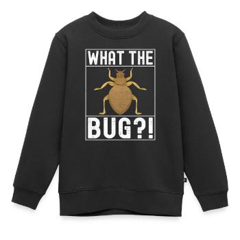 Exterminateur de lutte antiparasitaire - Sweat Premium enfant bio - noir - Devant - AI Model Kid Female (0cm)