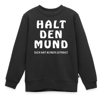 LA FERME - Sweat Premium enfant bio - noir - Devant - AI Model Kid Female (0cm)