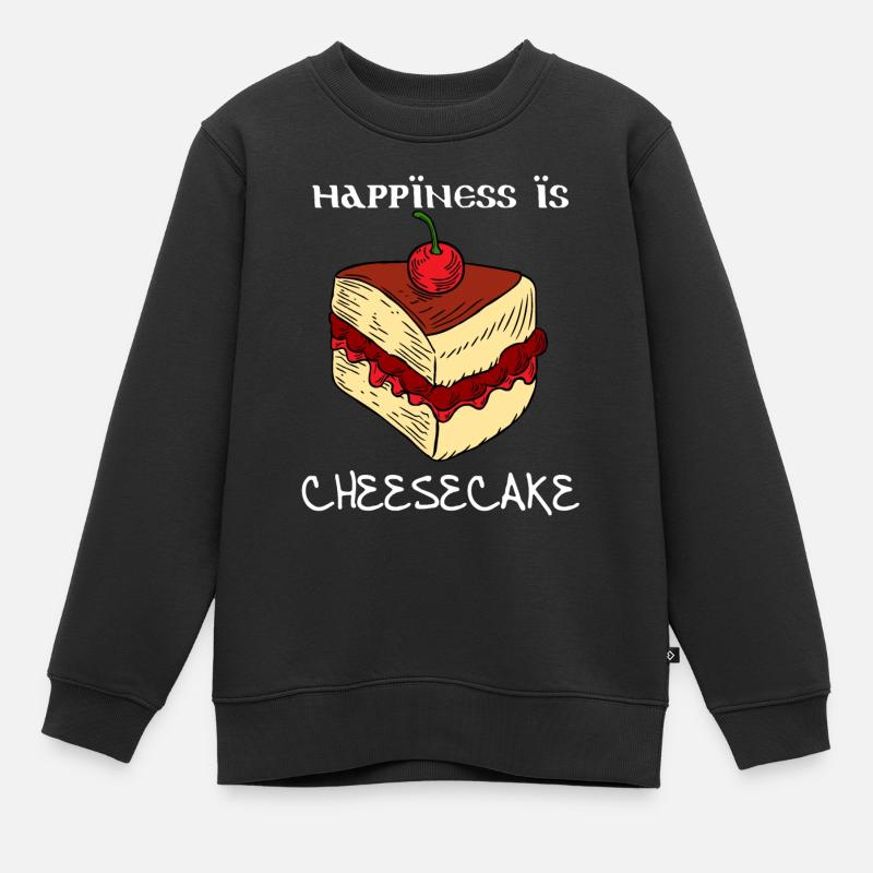 Discover joy with the artwork - Kids Premium Organic Sweatshirt - black