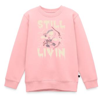 Arc de chasse à l’arc Chasseur squelette - Sweat Premium enfant bio - rose - Devant - AI Model Kid Female (0cm)