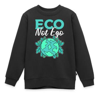 Eco Not Ego Förster - Kinder Premium Organic Sweatshirt - Schwarz - Vorne - AI Model Kid Female (0cm)