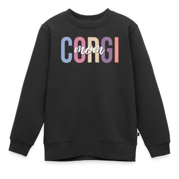 Hundeliebhaber - Kinder Premium Organic Sweatshirt - Schwarz - Vorne - AI Model Kid Female (0cm)