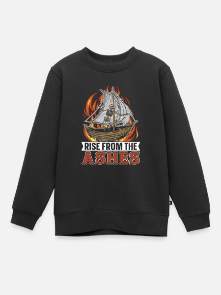 Segeln Segler Segelboot - Kinder Premium Organic Sweatshirt - Schwarz