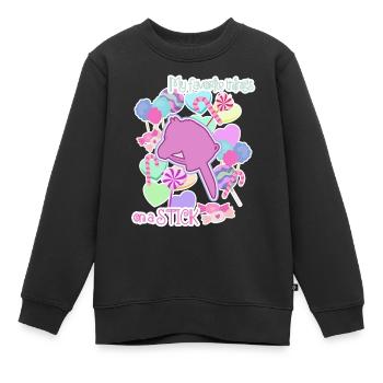 Cheval de loisir - cheval de loisir - cheval de loisir - Sweat Premium enfant bio - noir - Devant - AI Model Kid Female (0cm)