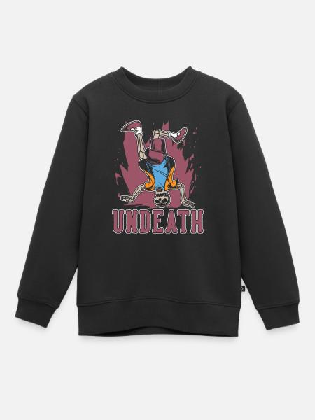 Breakdance Breakdancer Breakdancing Undeath - Sweat Premium enfant bio - noir