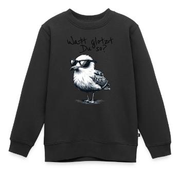 Watt vous regarde alors en disant - Sweat Premium enfant bio - noir - Devant - AI Model Kid Female (0cm)