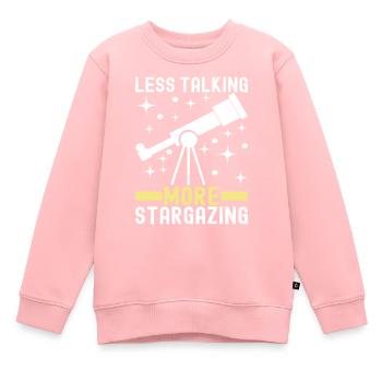 Atronome Astronomie - Kinder Premium Organic Sweatshirt - Rosa - Vorne - AI Model Kid Female (0cm)