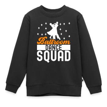 Danse de salon Danseurs de salon Danseurs de salon Danseurs de salon - Sweat Premium enfant bio - noir - Devant - AI Model Kid Female (0cm)