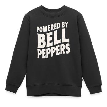 Paprika Geschenk - Kinder Premium Organic Sweatshirt - Schwarz - Vorne - AI Model Kid Female (0cm)