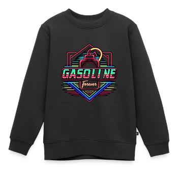 Essence Forever 15 - Sweat Premium enfant bio - noir - Devant - AI Model Kid Female (0cm)