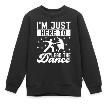 Danse de salon Danseurs de salon Danseurs de salon Danseurs de salon - Sweat Premium enfant bio - noir - Devant - AI Model Kid Female (0cm)