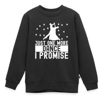 Danse de salon Danseurs de salon Danseurs de salon Danseurs de salon - Sweat Premium enfant bio - noir - Devant - AI Model Kid Female (0cm)
