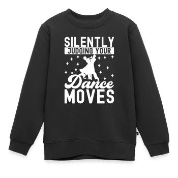 Danse de salon Danseuses de salon Danseuses de salon Danseuses de salon - Sweat Premium enfant bio - noir - Devant - AI Model Kid Female (0cm)
