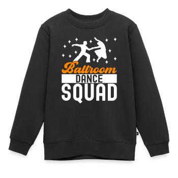 Danse de salon Danseuses de salon Danseuses de salon Danseuses de salon - Sweat Premium enfant bio - noir - Devant - AI Model Kid Female (0cm)