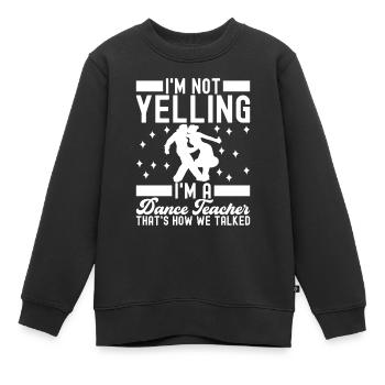 Danse de salon Danseuses de salon Danseuses de salon Danseuses de salon - Sweat Premium enfant bio - noir - Devant - AI Model Kid Female (0cm)