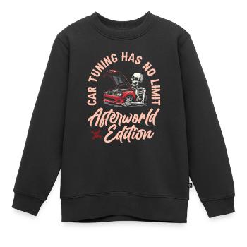 tournevis accordeur squelette - Sweat Premium enfant bio - noir - Devant - AI Model Kid Female (0cm)