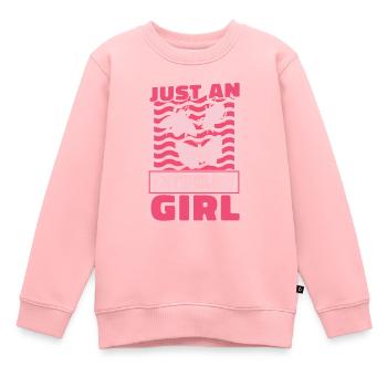 Entomologie Entomologe Insekt - Kinder Premium Organic Sweatshirt - Rosa - Vorne - AI Model Kid Female (0cm)