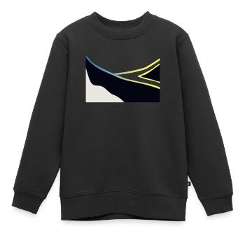 Humuhumunukunukuapuaa Hawaii-Riff-Drückerfisch - Kinder Premium Organic Sweatshirt - Schwarz - Vorne - AI Model Kid Female (0cm)