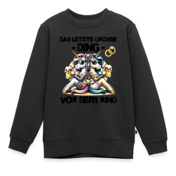 Bachelor Party Bride Hen Party Rumbling Women - Kids Premium Organic Sweatshirt - black - Front - AI Model Kid Female (0cm)