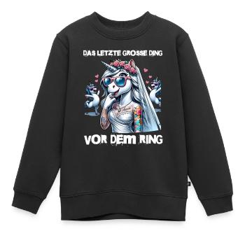 Bachelor Party Bride Hen Party Rumbling Women - Kids Premium Organic Sweatshirt - black - Front - AI Model Kid Female (0cm)