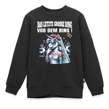Bachelor Party Bride Hen Party Rumbling Women - Kids Premium Organic Sweatshirt - black - Front - AI Model Kid Female (0cm)