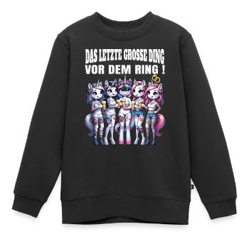 Bachelor Party Bride Hen Party Rumbling Women - Kids Premium Organic Sweatshirt - black - Front - AI Model Kid Female (0cm)