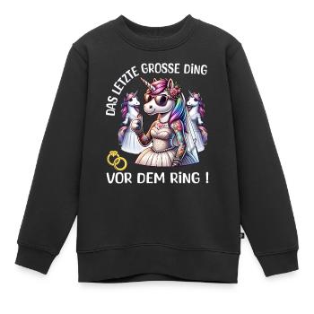 Bachelor Party Bride Hen Party Rumbling Women - Kids Premium Organic Sweatshirt - black - Front - AI Model Kid Female (0cm)