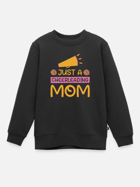pom-pom girl pom-pom girl maman - Sweat Premium enfant bio - noir