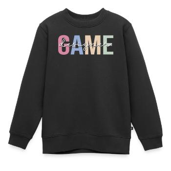 Concepteurs de jeux Développeurs de jeux Développeurs de jeux - Sweat Premium enfant bio - noir - Devant - AI Model Kid Female (0cm)