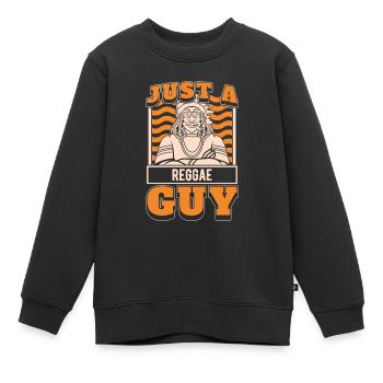 Reggae Just A Reggae Guy - Kinder Premium Organic Sweatshirt - Schwarz - Vorne - AI Model Kid Female (0cm)