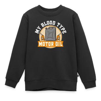 Mécanicien automobile Mécatronicien automobile Mécanicien - Sweat Premium enfant bio - noir - Devant - AI Model Kid Female (0cm)