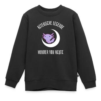 Die Wunder von Heute - Kinder Premium Organic Sweatshirt - Schwarz - Vorne - AI Model Kid Female (0cm)