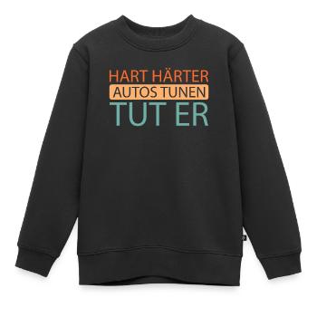 Schrauber Tuning Tuner - Kinder Premium Organic Sweatshirt - Schwarz - Vorne - AI Model Kid Female (0cm)