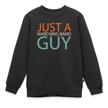 Fan train Spielmannszug - Kids Premium Organic Sweatshirt - black - Front - AI Model Kid Female (0cm)