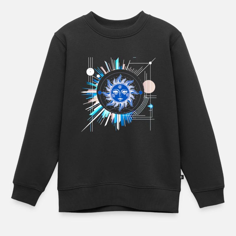 Carte de tarot, astrologie occulte, gothique, ésotérique - Sweat Premium enfant bio - noir