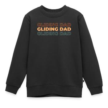 Paramotor Gleitschirmfliegen - Kinder Premium Organic Sweatshirt - Schwarz - Vorne - AI Model Kid Female (0cm)