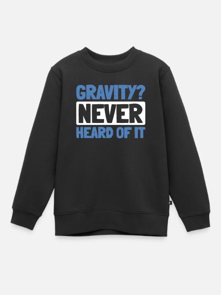 Paramoteur parapente - Sweat Premium enfant bio - noir