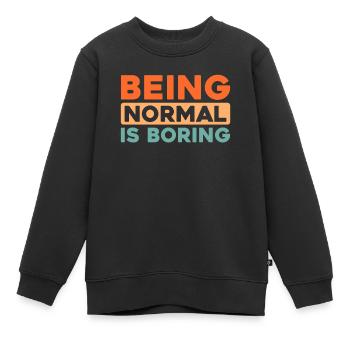 Paramotor Gleitschirmfliegen - Kinder Premium Organic Sweatshirt - Schwarz - Vorne - AI Model Kid Female (0cm)