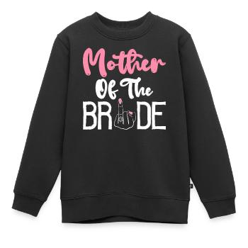 Bridal Party Mom Bachelorette Party Mutter der Bra - Kinder Premium Organic Sweatshirt - Schwarz - Vorne - AI Model Kid Female (0cm)